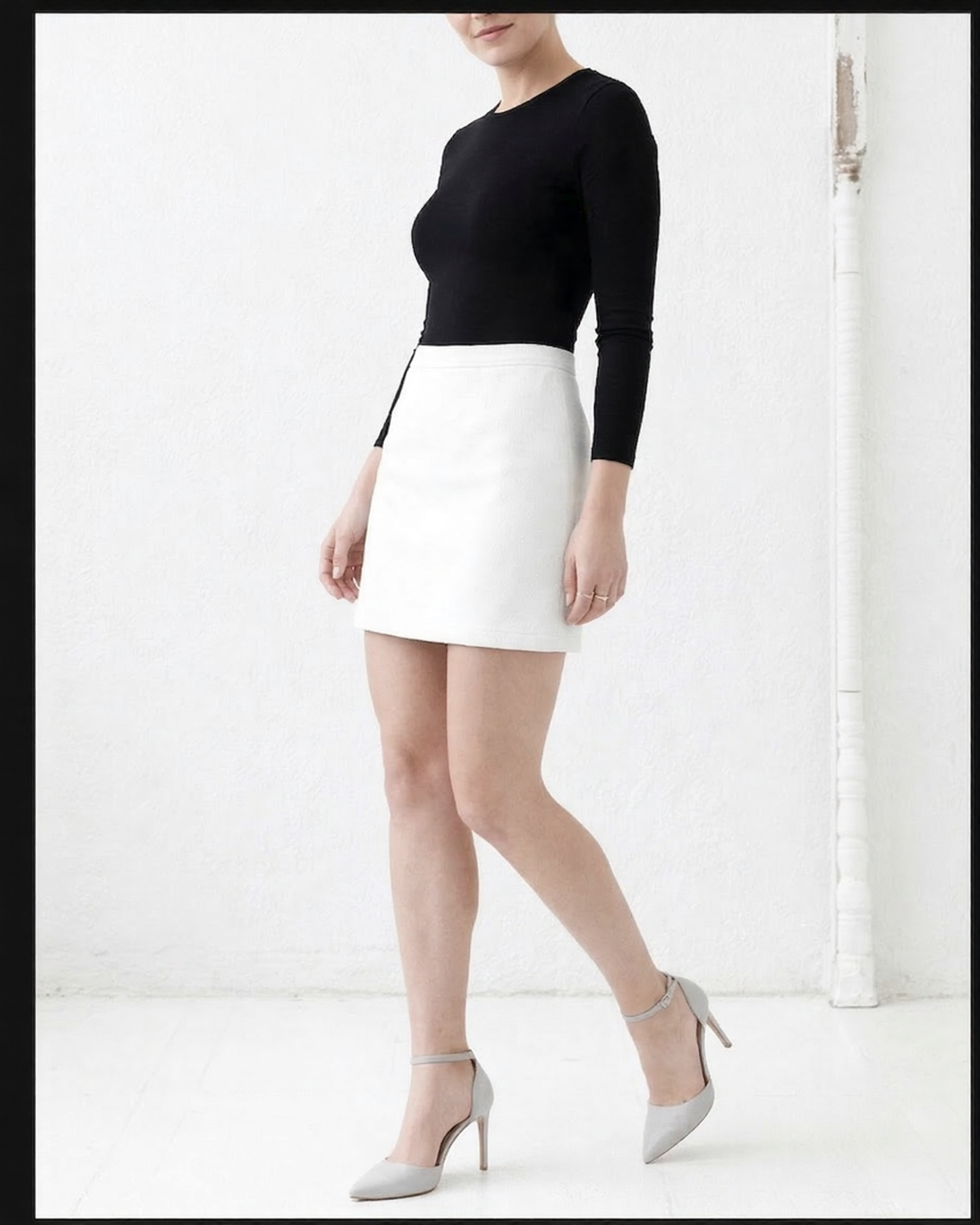 White Mini Skirt For Women | Premium Skirt For Women